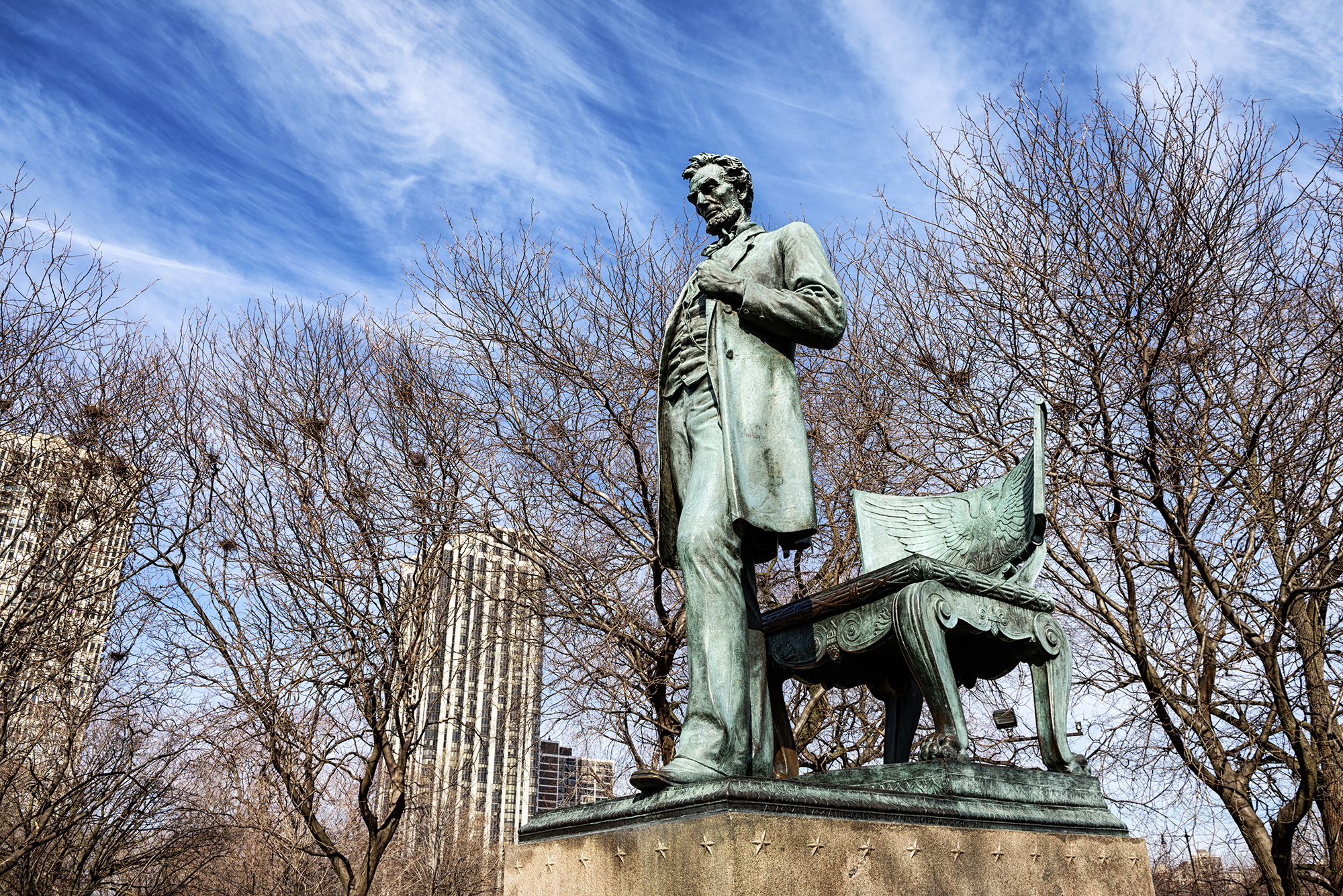 Standing Lincoln